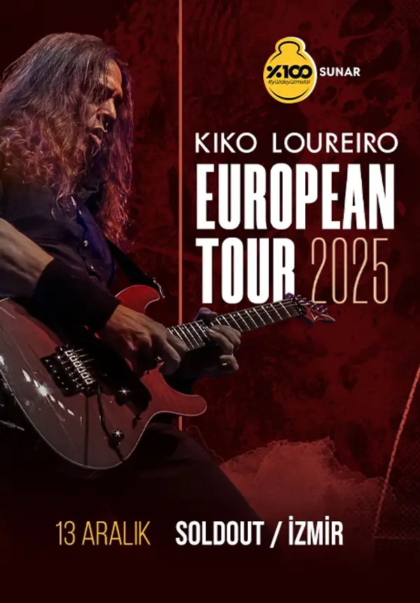 %100 Metal Sunar: Kiko Loureiro | İzmir thumbnail