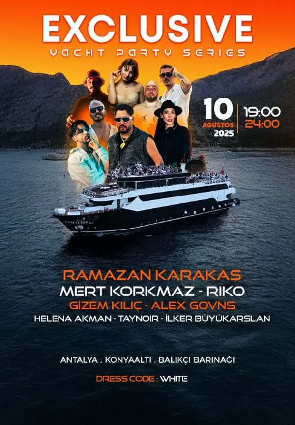 EXCLUSIVE YACHT PARTY - ANTALYA thumbnail