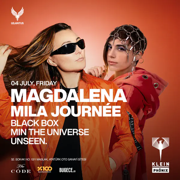 Magdalena + Mila Journée + Black Box + Min The Universe + Unseen. | Klein Phönix // Lelantus thumbnail