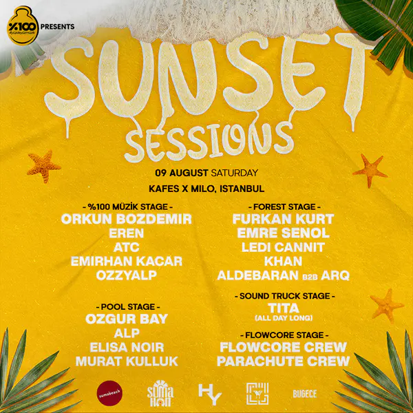 SUNSET SESSIONS presented by SUMA BEACH & HY & %100 MÜZİK at KAFES X MILO thumbnail