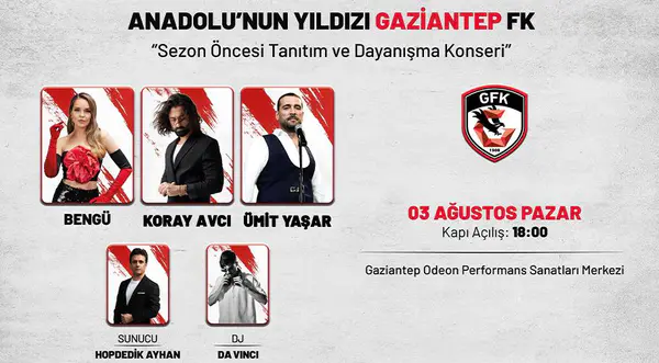 Gaziantep FK Dayanışma Gecesi thumbnail